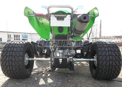 Kawasaki KFX 450R - Hinterachse