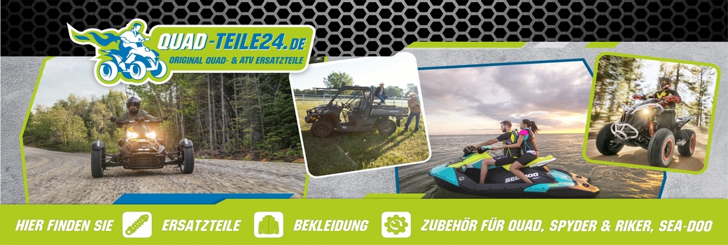 Can-Am Ersatzteile, ATV-Zubehör, Quad-Bekleidung und ATV-Helme